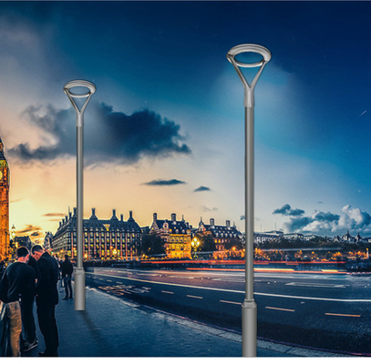 Pilar Lampu Tiang Taman LED Outdoor Ip65 550x550x540MM 4.55KG