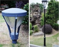 E27 Produsen Lampu Tiang Taman LED Luar Ruangan 450mmx580mm IP65